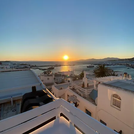 דירה Manto Sunset Loft Mykonos Town